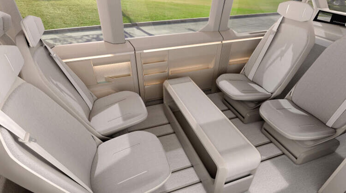 kia pv5 интерьер