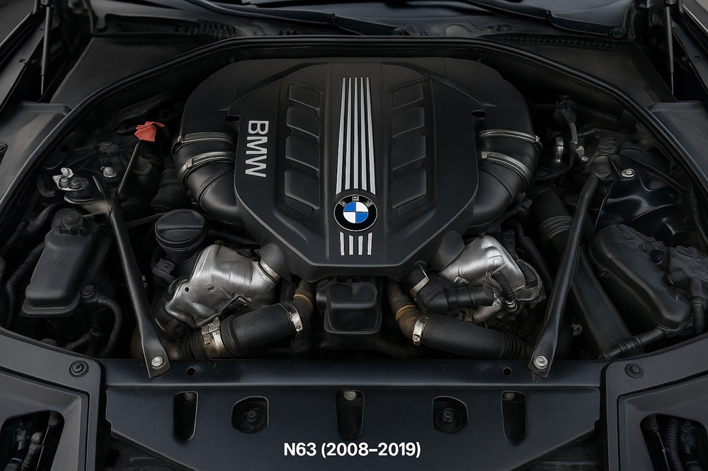  двигатель N63 (2008–2019) — V8