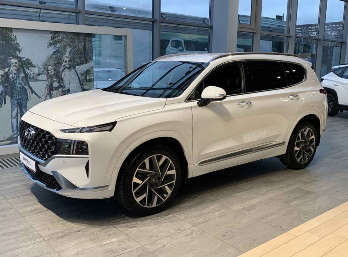 Santa Fe из Корее с аукциона