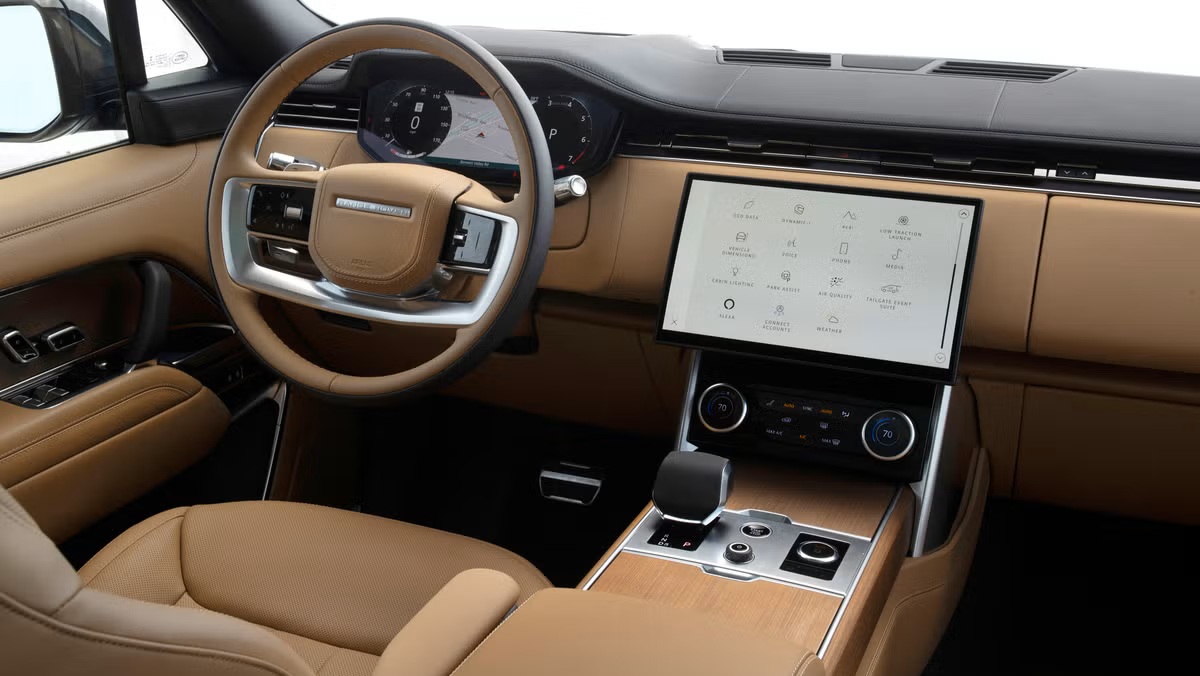 Range Rover 2026 года — новый флагманский внедорожник Land Rove, интерьер